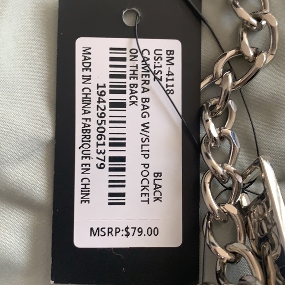 BADGLEY MISCHKA, BLACK purse NWT - Picture 3 of 7